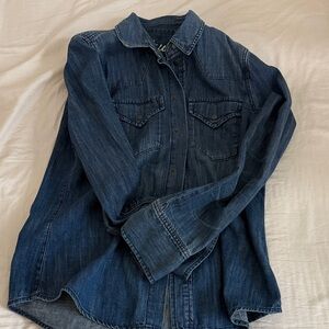 Madewell Blue Denim Shirt